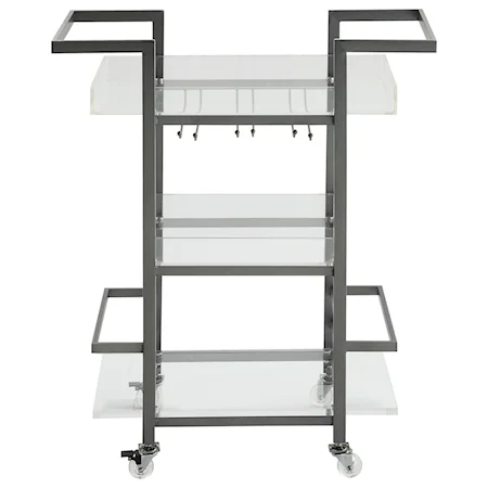 Three Tier Bar Cart